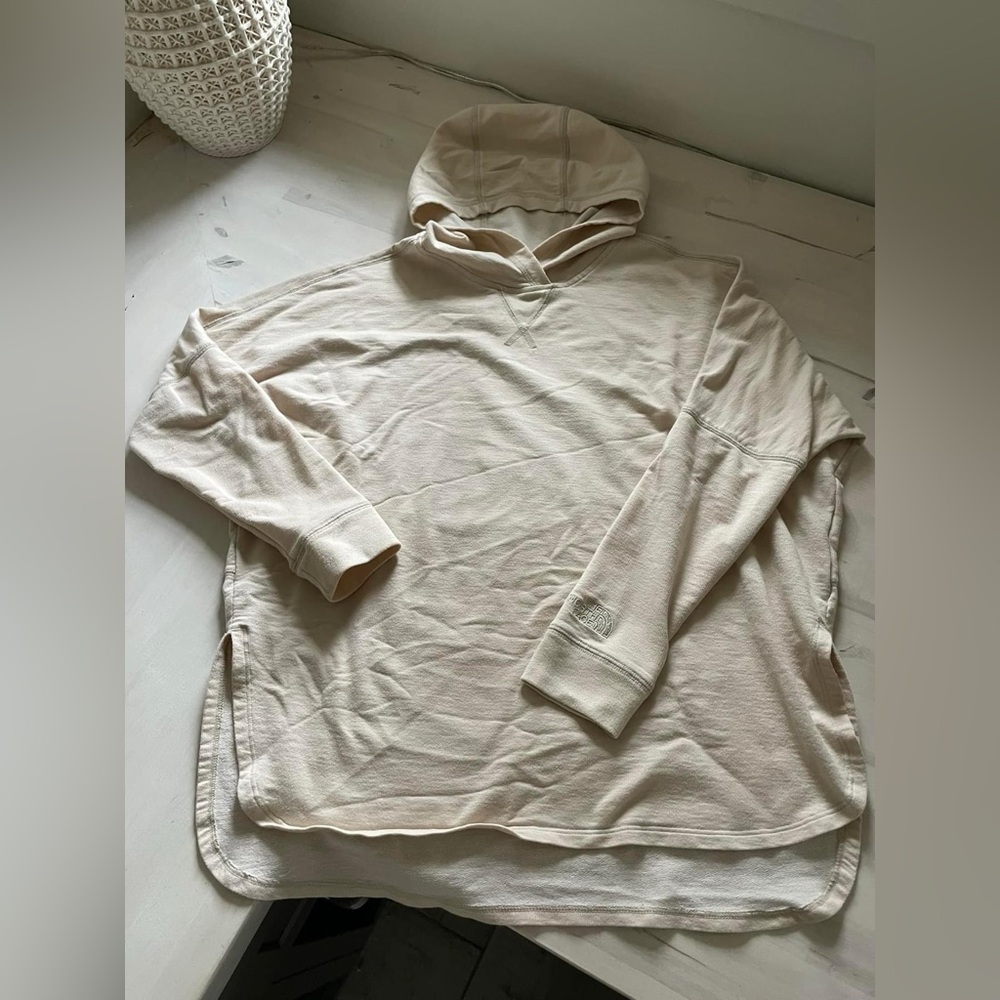 North Face high low hoodie